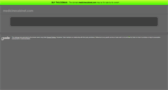 Desktop Screenshot of medicinecabinet.com
