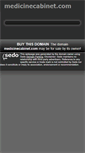 Mobile Screenshot of medicinecabinet.com